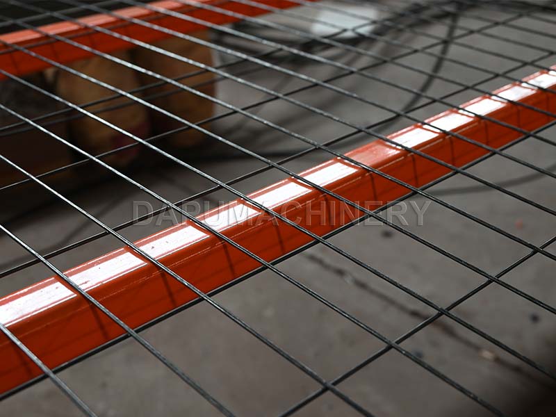Finished welded chicken cage mesh sheets produced by JIAKE complete production line in Egypt.