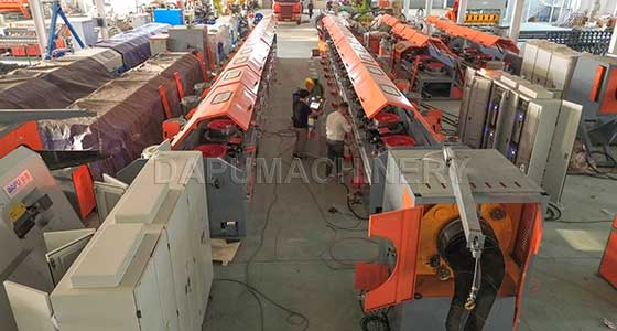 jiake-wire-drawing-machines-factory-production-line JIAKE wire drawing machines factory production line with multiple machines for steel wire production