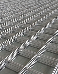 welded-mesh-panel-produced-by-wire-mesh-welding-machine Welded mesh panel produced by automatic wire mesh welding machine for construction and fencing applications